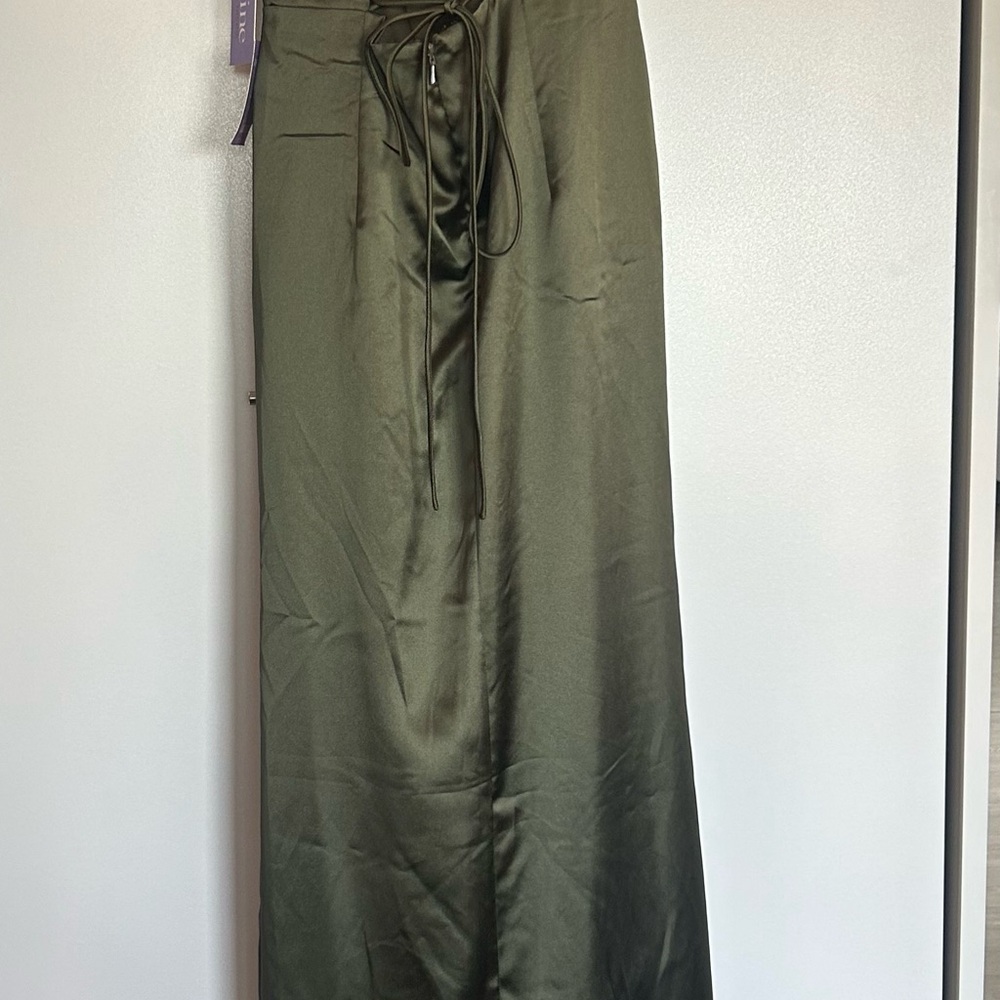 Ladivine Olive Green Maxi Dress - Picture 10 of 11